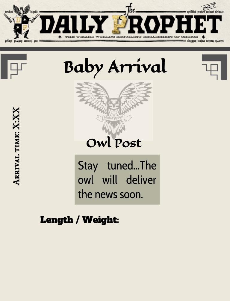Baby Arrival